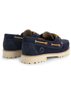 Leren mocassins 