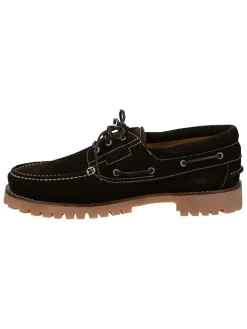 Leren mocassins 