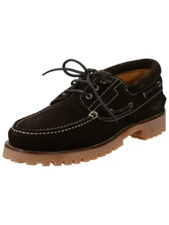 Leren mocassins 