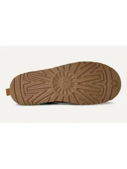 Leren pantoffels "Classic Micro" lichtbruin