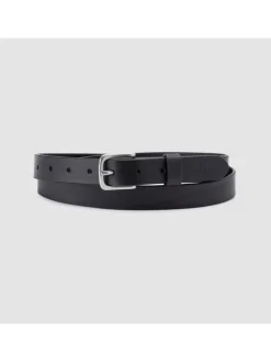 Leren riem zwart