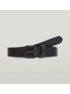 Leren riem zwart