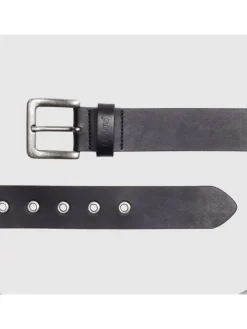 Leren riem zwart