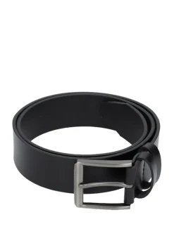 Leren riem zwart