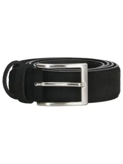 Leren riem zwart