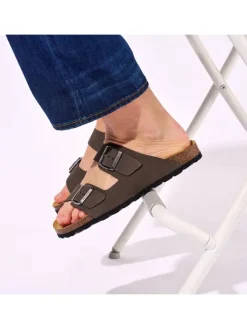 Leren slippers 