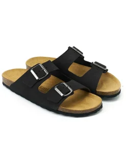 Leren slippers 