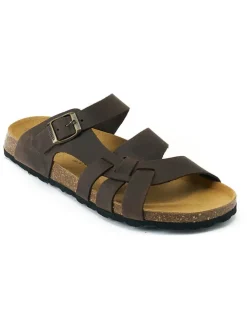 Leren slippers 