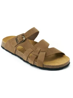 Leren slippers 