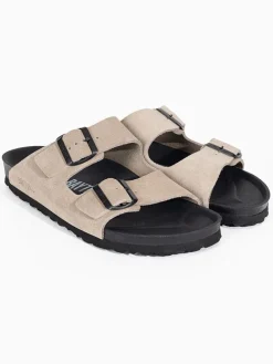 Leren slippers 