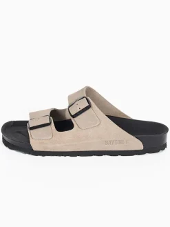 Leren slippers 