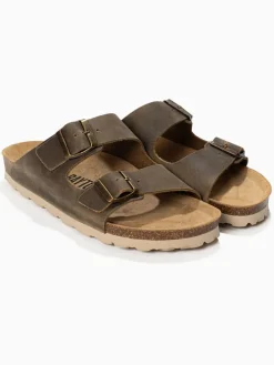 Leren slippers 