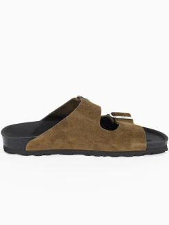 Leren slippers 