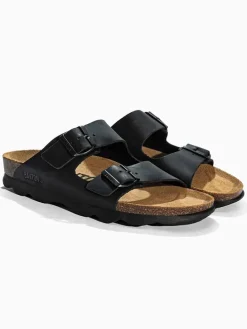 Leren slippers 