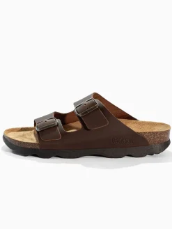Leren slippers 