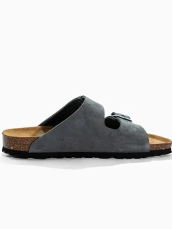 Leren slippers 