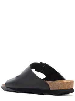 Leren slippers