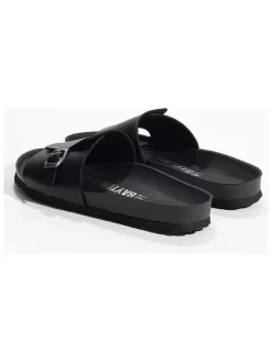 Leren slippers 