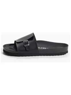 Leren slippers 