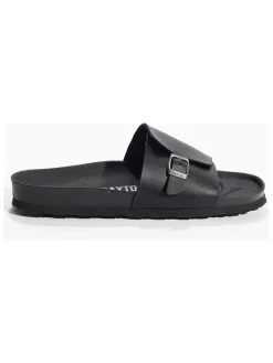 Leren slippers 