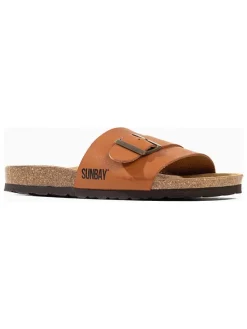 Leren slippers 