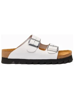 Leren slippers 