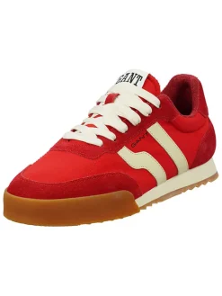 Leren sneakers "Baylle" rood