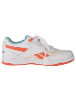 Leren sneakers "BB 4000 II" grijs/oranje