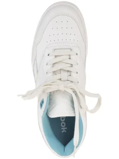 Leren sneakers "BB 4000 II" wit/lichtblauw