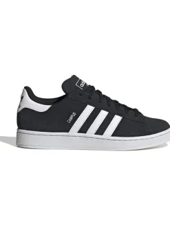 Leren sneakers "Campus 2" zwart/wit