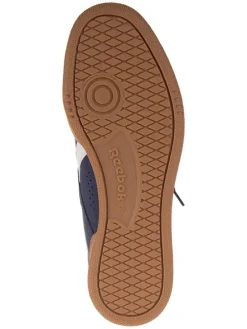 Leren sneakers "Club C Grounds" donkerblauw/crème