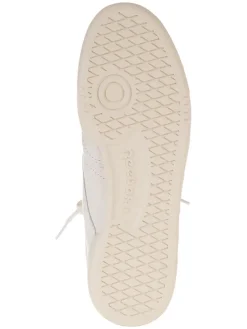 Leren sneakers "Club C 85 Vintage" crème/donkerblauw
