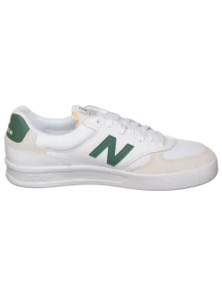 Leren sneakers "CT300" wit/groen