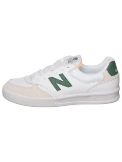 Leren sneakers "CT300" wit/groen