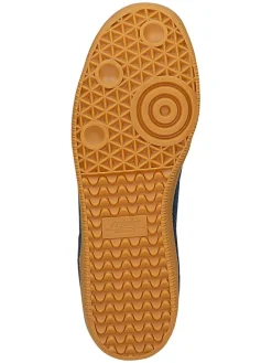 Leren sneakers donkerblauw