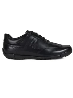 Leren sneakers "Edgware" zwart