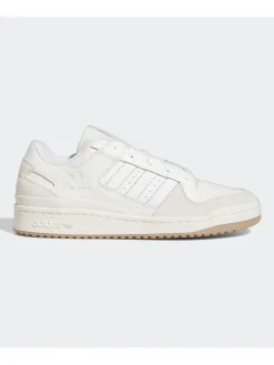 Leren sneakers "Forum Low" crème