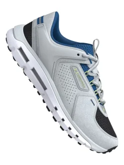 Leren sneakers grijs