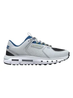 Leren sneakers grijs