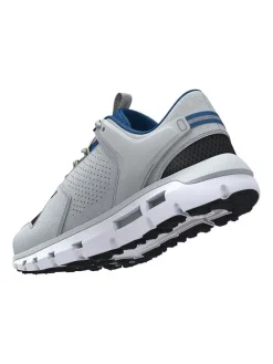 Leren sneakers grijs