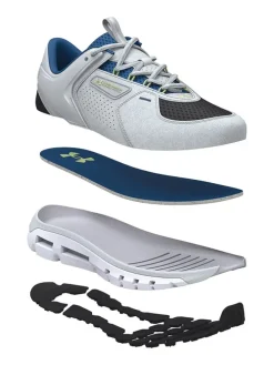 Leren sneakers grijs