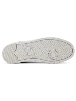 Leren sneakers grijs