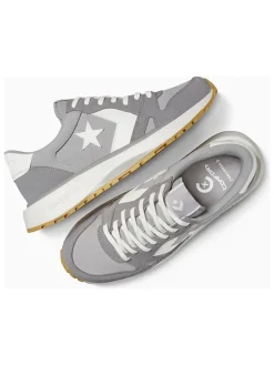 Leren sneakers "Omni Trainer" grijs