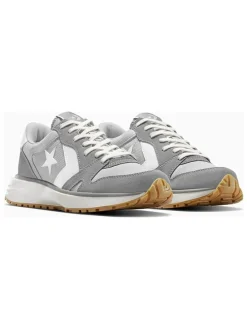 Leren sneakers "Omni Trainer" grijs