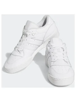 Leren sneakers "Rivalry" wit