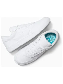 Leren sneakers "SC25" wit