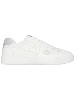 Leren sneakers wit