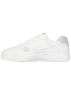 Leren sneakers wit