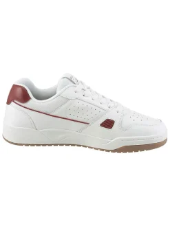 Leren sneakers wit