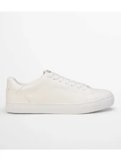 Leren sneakers wit
